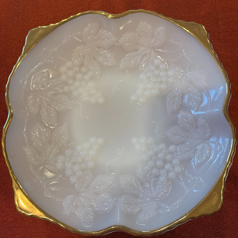 Vintage Milk Glass Bowl